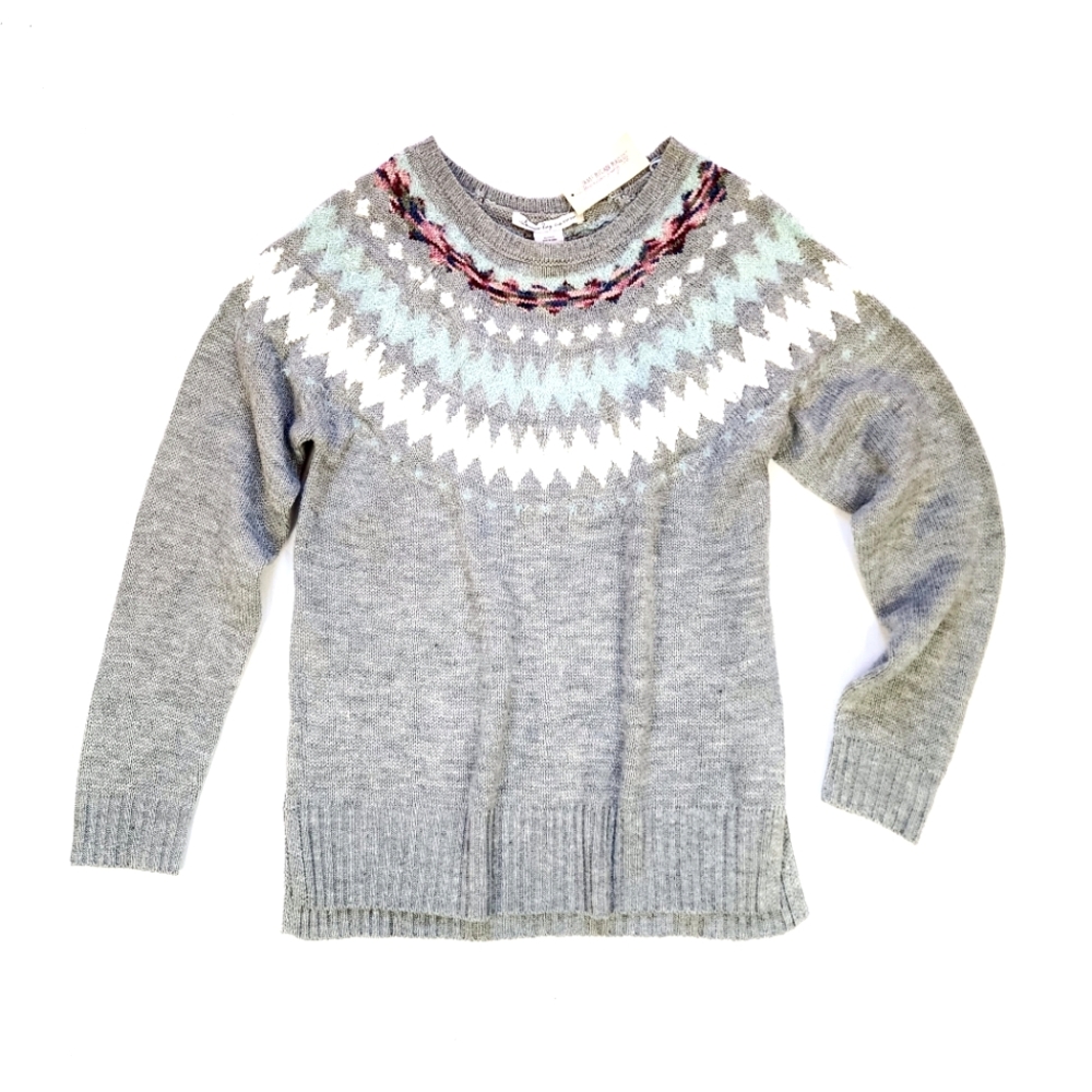 NWT American Rag Cie Sweater Medium Heather Grey